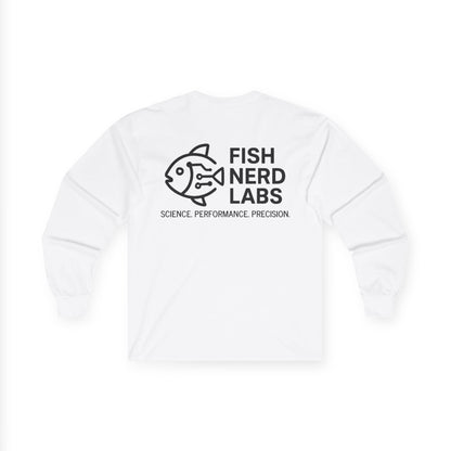 Fish Nerd Labs Long Sleeve Tee — Science. Performance. Precision. Shirt