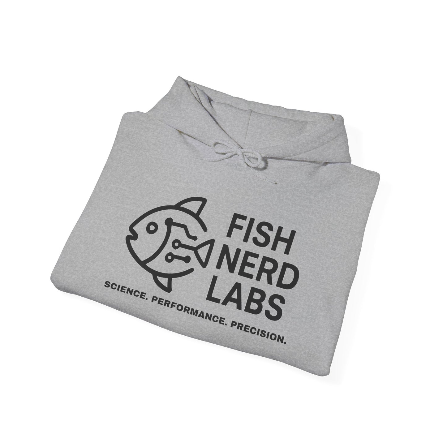 Fish Nerd Labs Hoodie — Science & Aquarium Enthusiast Pullover