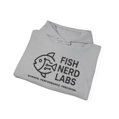 Fish Nerd Labs Hoodie — Science & Aquarium Enthusiast Pullover