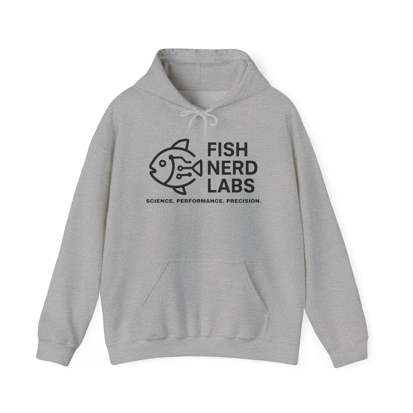 Fish Nerd Labs Hoodie — Science & Aquarium Enthusiast Pullover
