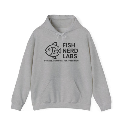 Fish Nerd Labs Hoodie — Science & Aquarium Enthusiast Pullover