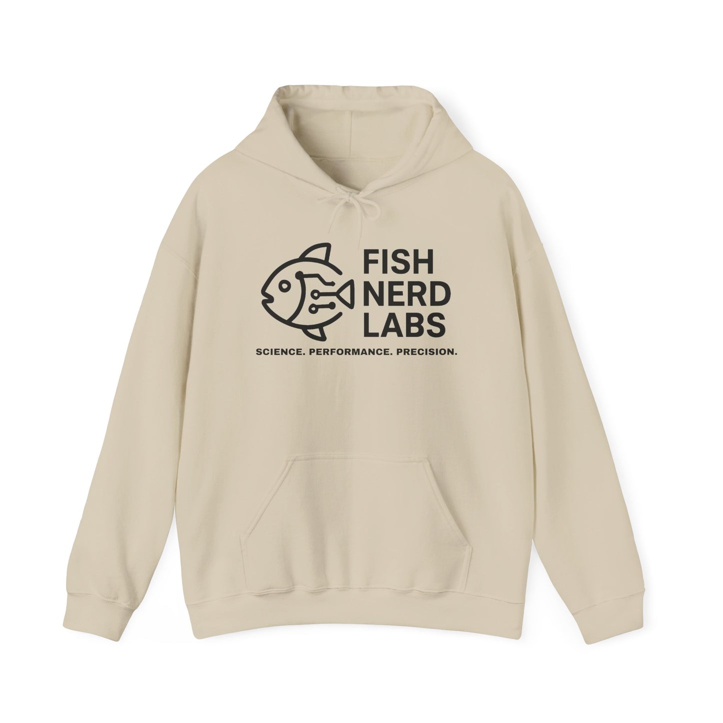 Fish Nerd Labs Hoodie — Science & Aquarium Enthusiast Pullover