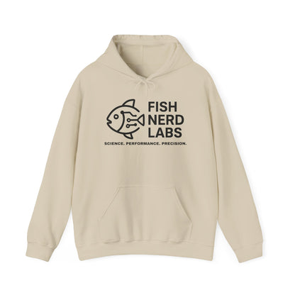 Fish Nerd Labs Hoodie — Science & Aquarium Enthusiast Pullover