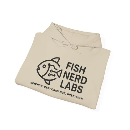 Fish Nerd Labs Hoodie — Science & Aquarium Enthusiast Pullover