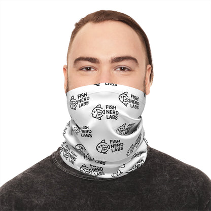 Fish Nerd Labs Pattern Neck Gaiter — Lightweight Printed Face Covering