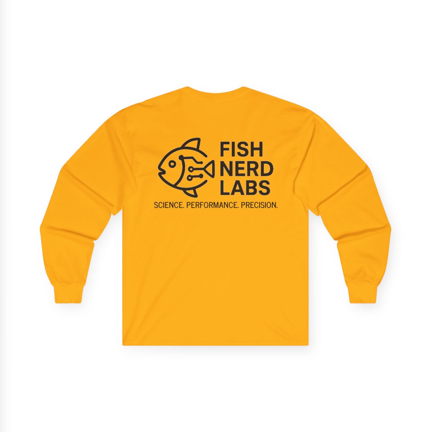 Fish Nerd Labs Long Sleeve Tee — Science. Performance. Precision. Shirt
