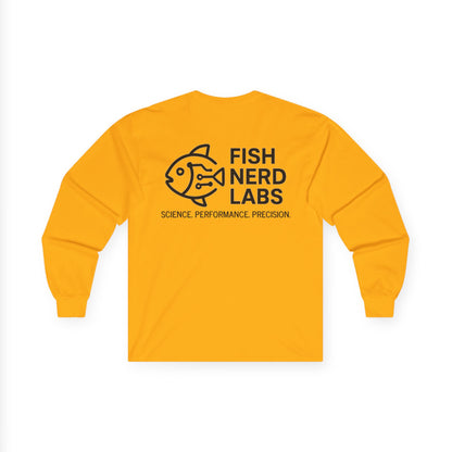Fish Nerd Labs Long Sleeve Tee — Science. Performance. Precision. Shirt