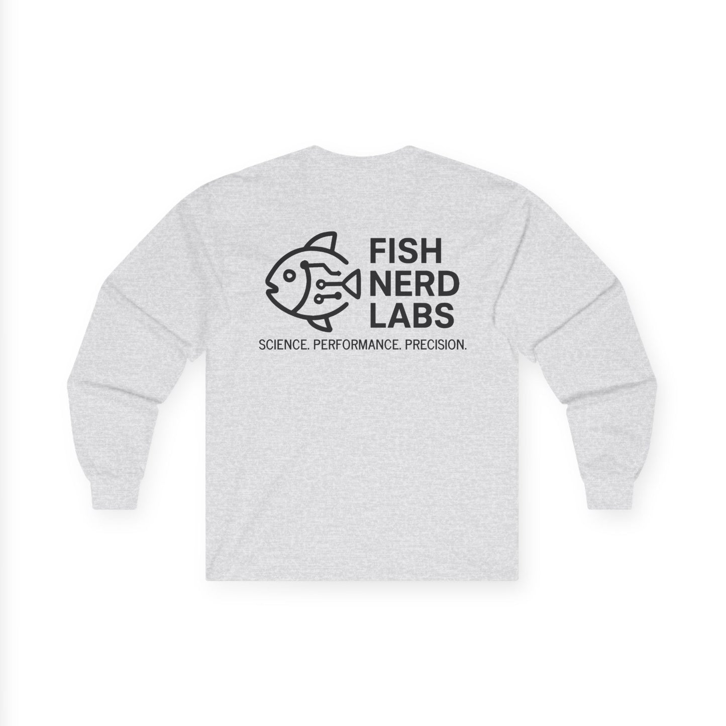 Fish Nerd Labs Long Sleeve Tee — Science. Performance. Precision. Shirt