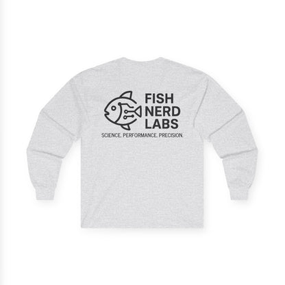 Fish Nerd Labs Long Sleeve Tee — Science. Performance. Precision. Shirt