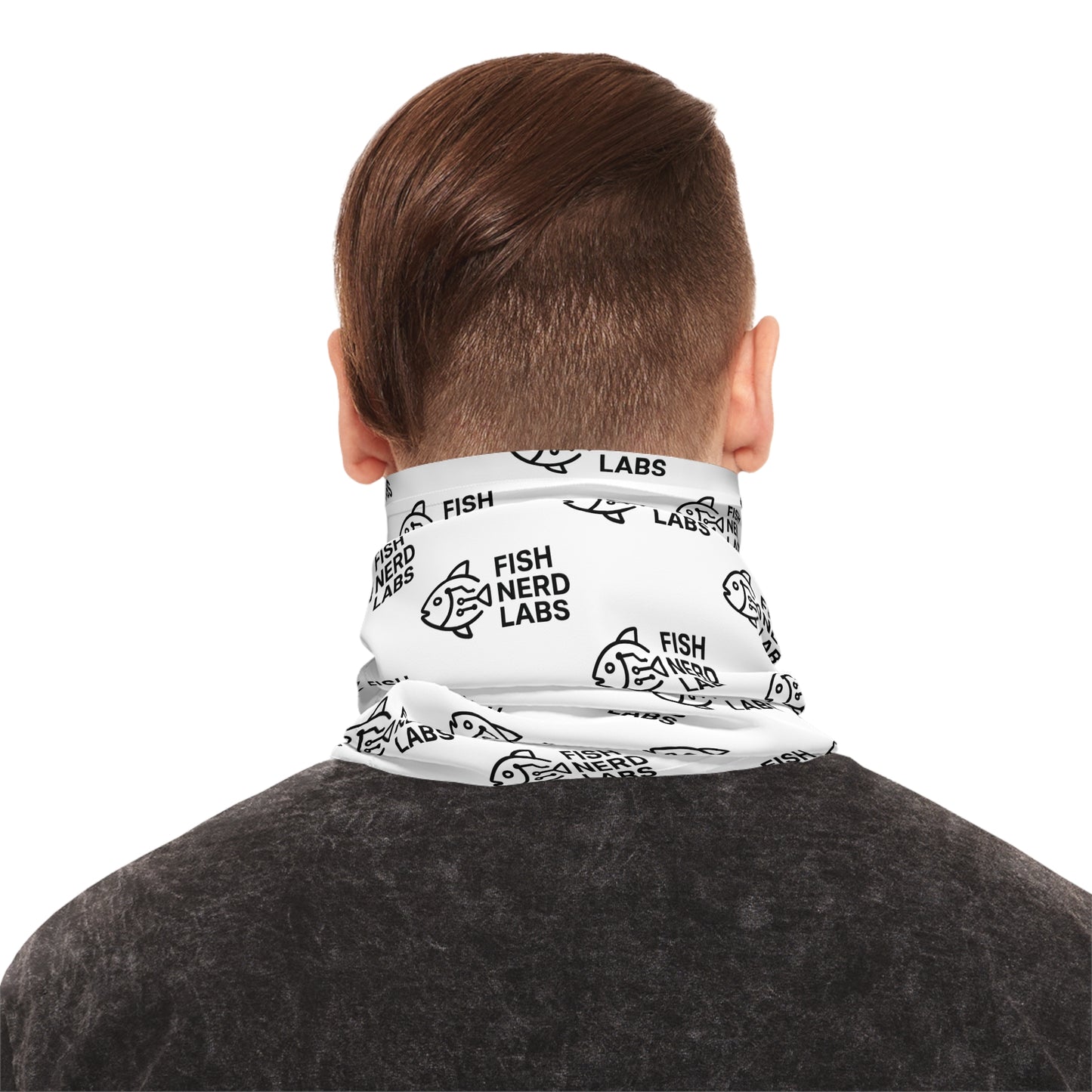 Fish Nerd Labs Pattern Neck Gaiter — Lightweight Printed Face Covering
